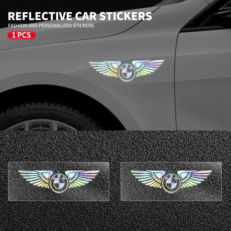 Car  Decorative Colorful Laser Reflective Waterproof Decals For BMW X1 X2 X3 X5 X4 X6 X7 G30 G20 G32 G11 G12 F40 F30 F20 F1