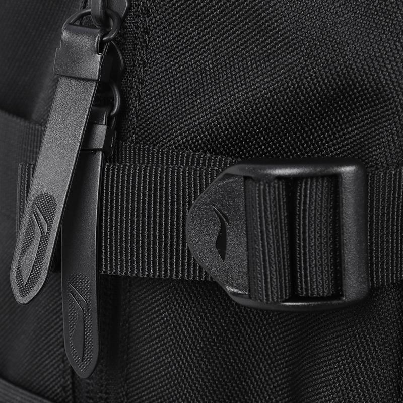New LiNing Polyester CBA Backpack Regular Unisex Black/White ABSV289