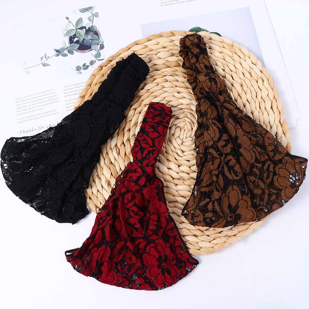 Cloth Gift Lace Headwear Female Hair Band Korean Style Hair Band Headdress Wide Edge Headband