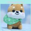 Charmantes Shiba Inu Plüsch Schlüsselanhänger Hänge Dekoration Niedlicher Hund Rucksack Anhänger 12cm