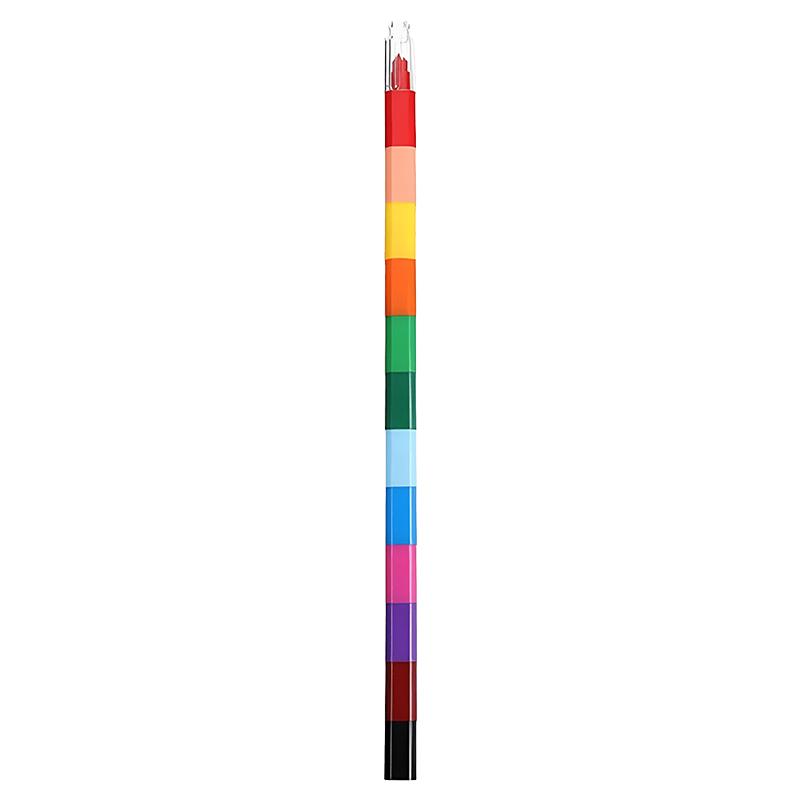 

12-Color Building Block Crayons Fun Rainbow Color Stackable Drawing Crayons Graffiti Pen Art Supplies Birthday Gift Boy Girl ZYF