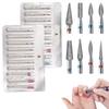10Pcs Dead Skin Removal Nail Art Drill Bit Kits Russian Style Manicure Grinding Head  Sander Tool