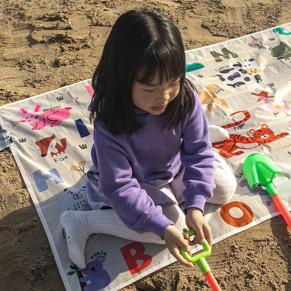 Outdoor Portable Waterproof Camping Floor Mat Foldable Picnic Mat Wear-resistant Ground Mat