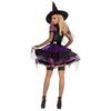 Halloween Adult Costume Masquerade Costume Costume Cosplay Witch Purple Costume