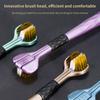 2Pcs Three Sided Soft Hair Tooth Toothbrush Adult Toothbrush Ultra Fine Soft Bristle Oral Care Toothbrush For Oral Health Clean