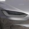 Für TESLA Model X 2017-2024 Auto Scheinwerfer Geräuchert Schwarz TPU Schutzfolie Frontlicht Tönung Farbwechsel Aufkleber Zubehör