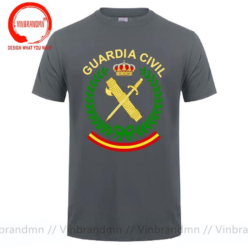 Spain Guardia Civil Espaa T Shirt Unisex Fashion Trendy Casual Clothing Stylish Tops Tee Shirt Leisure Tshirt Unisexs Casual Tshirt