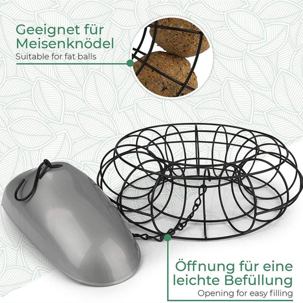 Outdoor Bird Feeder Hanging Windproof Bird Feeder