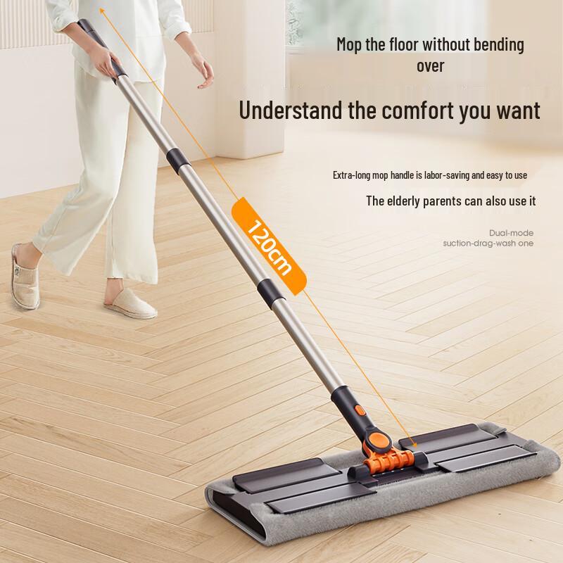 EnjoyHome 38cm Flat Clip Mop