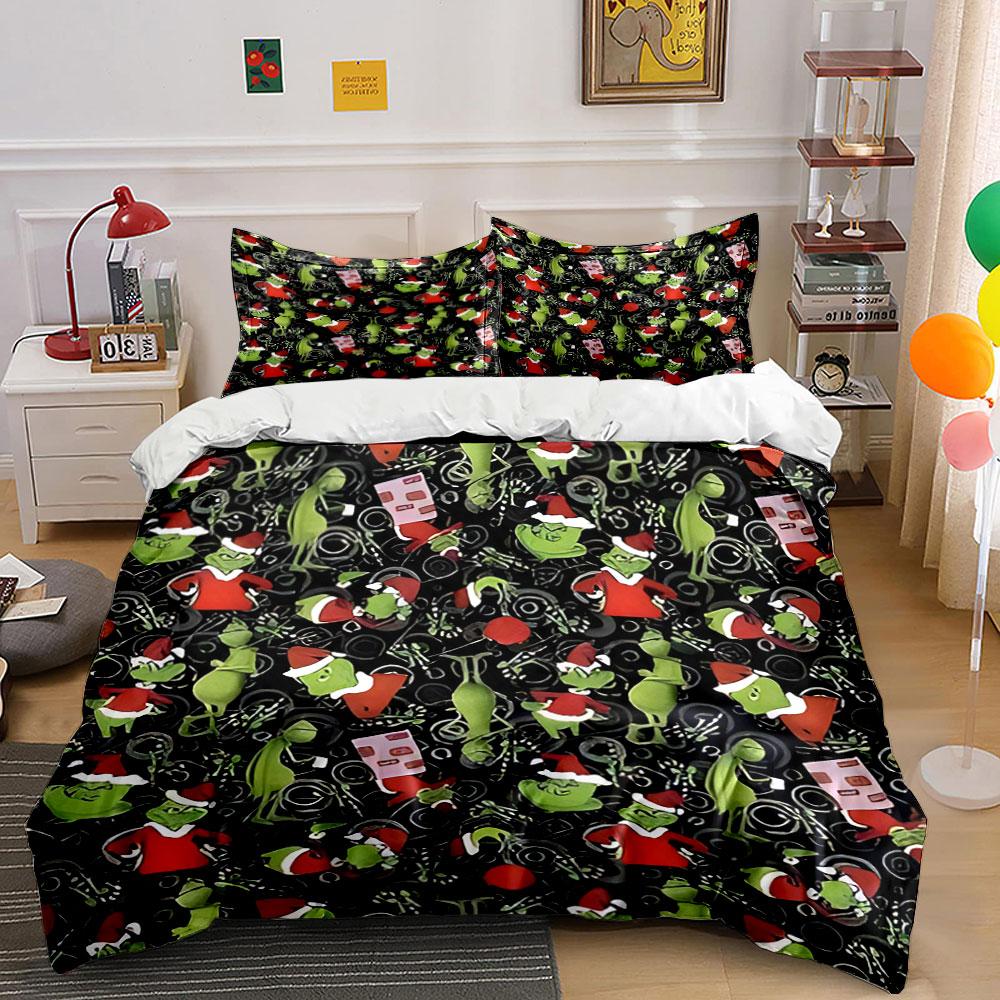 Grinch`s festive mischief  Bedding sets Duvet