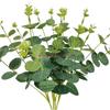 Artificial Eucalyptuses Leaves Stems Simulation Branch Flower Arrangement Decor