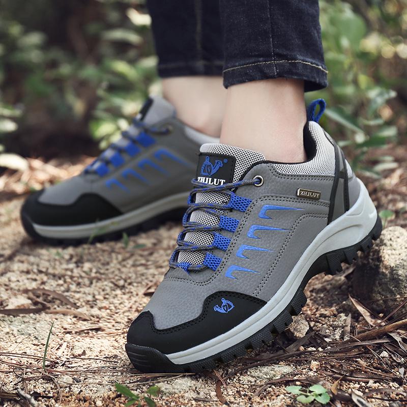 36-47 Large Anti Slip Couple Fashion Outdoor Leisure Mountaineering Shoes Travel Hiking Shoes Sports Shoes