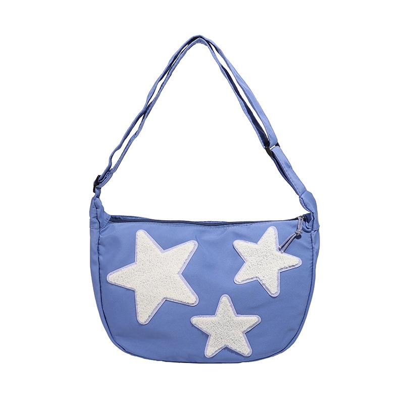 

Сумка-мессенджер Tide для девочек, милая наплечная сумка, летняя новинка для студентов, большая вместимость, сумка Tide со звездой one size fits all