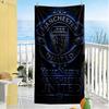 Galatasaray Customized Name Beach Towel Super Soft Absorbent Portable For Swimmingbeachcamping Travel Beach Accessoriesgym