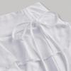 Solid Color Mini Skirt Women Summer Fashion Streetwear Versatile High Waist Slim Fit Ruffle Bows Elastic Waist Short Skirt