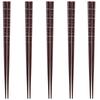 Happy Set of Made In PID2544 J-kitchens Chopsticks, 5, Material Wood, Chopsticks, Japan,