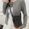 Fashionable PVC Messenger Bag Transparent Shoulder Bag Waterproof Square Bag Handbag Phone Bag Women Lipstick Key Storage Bag
