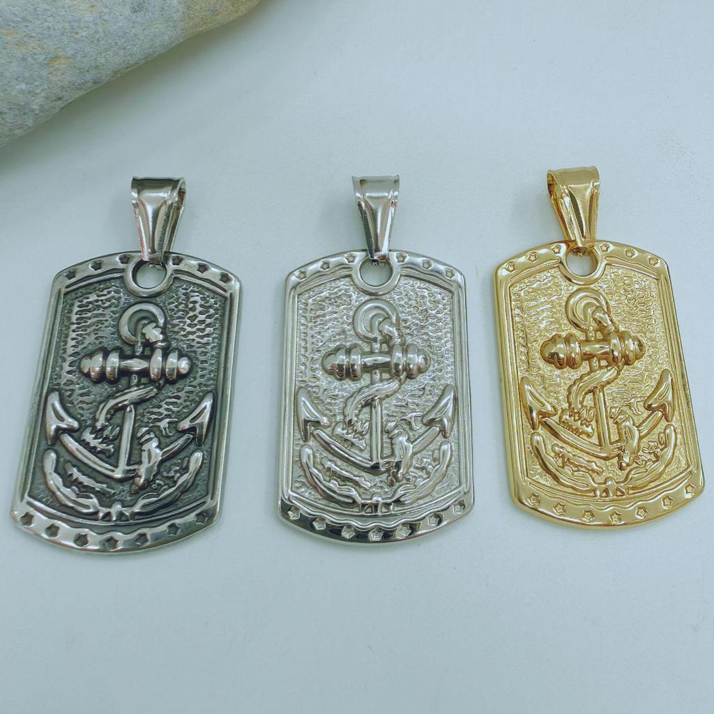 Men's Fashion Trend Stainless Steel Titanium Pendant Jewelry