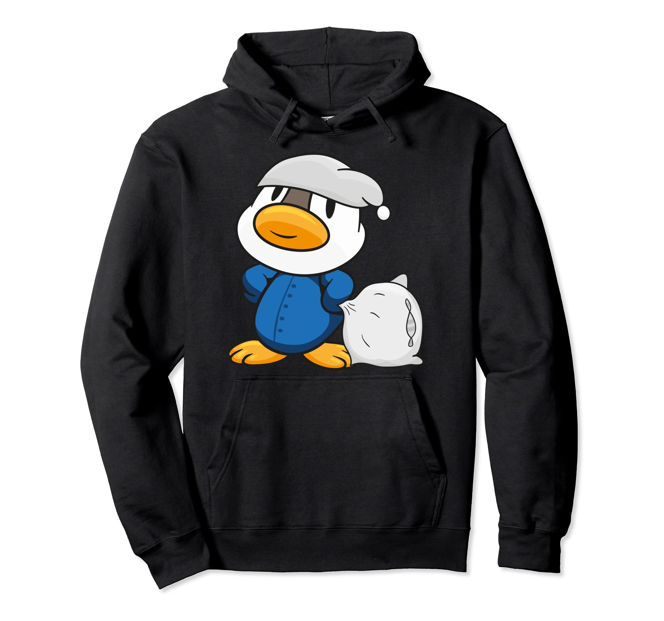 

пижама и милое худи с уткой Подушка, чёрный