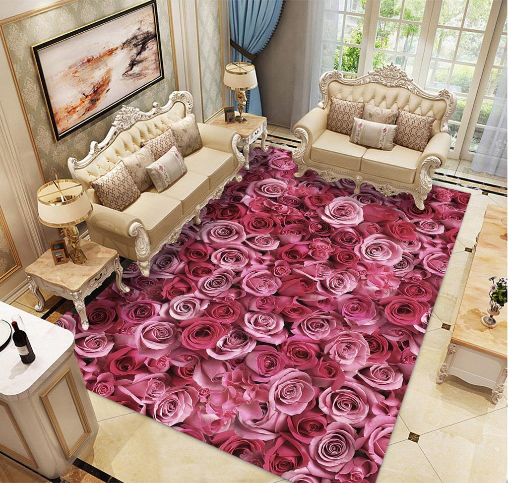 Light Luxury Carpet Kitchen Corridor Bathroom Non-slip Mat