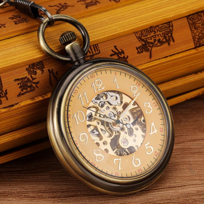 automatic winding pocket watch