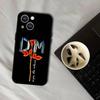 Custodia Morbida Nera per Telefono con Band D-Depeche ModeS Per iPhone 17,16,15,14,13,12,11,Pro,XS,Max,XR,Plus,E,SE4,Mini