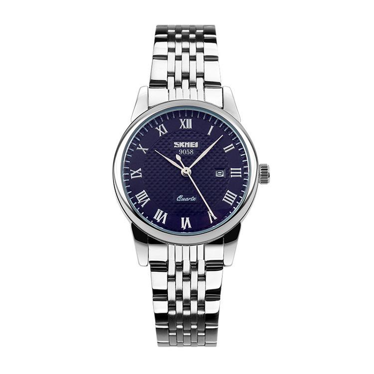Shikemei Men's Casual Business Watch - Handsome, Elegant, Trendy, Waterproof with Single Calendar; Ideal for Men and Couples.