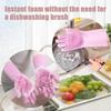 Pet Grooming Cleaning Gloves Dog Cat Bathing Shampoo Glove Scrubber Magic Dishwashing Cleanner Sponge Silicon Hair Removal Glove