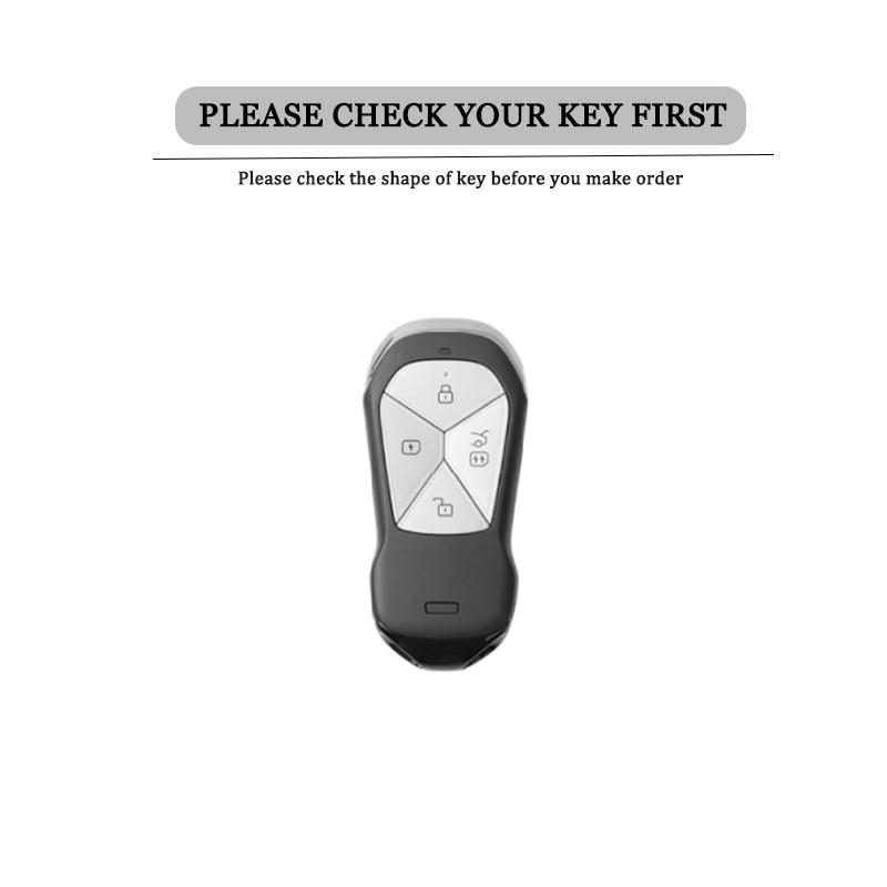 Zinc Alloy Auto Key Fob Cover Case Housing Fit For Xpeng Xiaopeng G6 G9 P7 P7I G3 G3I P5 - Protector Bag Automotive Styling Auto Accessories