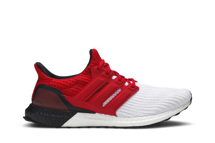 Men's Sneakers adidas Ultra Boost 4.0 White Red Black Footwear White/Scarlet/Core Black