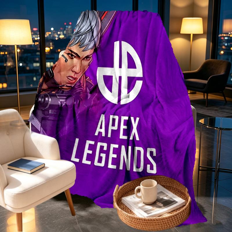 Apex Legends Print Blanket - Soft & Comfortable, for Bedroom, Travel, Sofa, Home Decoration - Birthday Christmas Gift for Friend
