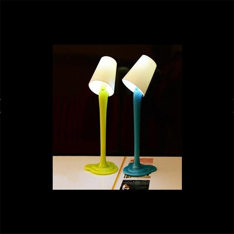 1PCS Creative Lamp Night Light Dual Purpose Plastic BallPoint Pen Lovely Other Interesting Office Su