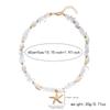 Versatile Beach Jewelry Starfish Pendant Seashells Detailing Lightweight Allergy Safe Necklace For Casual Fashion