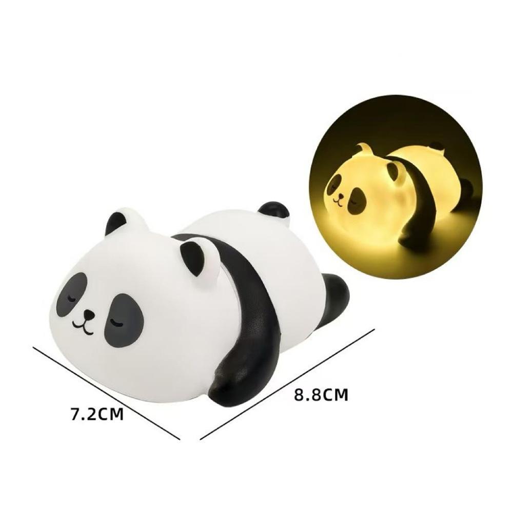 New Panda LED Night Light: Sweet Animal Design, Warm Light for Kids Sleep, Perfect Desk/Table Decor & Idea Birthday Gift