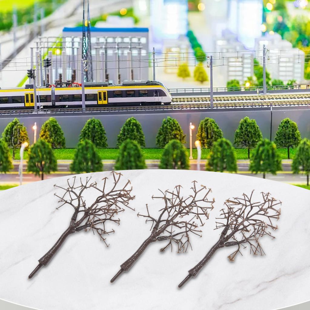 10pcs 12cm Scenery Landscape Model Bare Tree Trunk Simulation Plant Decoration For Garden Decor Home Room Decor