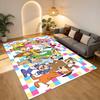Cartoon Characters Living Room Nonslip Area Rug Soft Carpet For Bedroom Game Playroom Sofa Office Home Decor Doormat Christmas Gift C929155