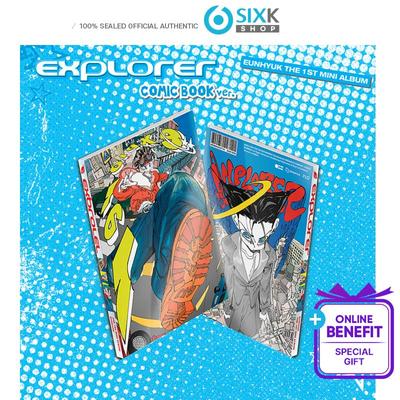 EUNHYUK DAS 1. MINI-ALBUM [EXPLORER] - Cosmic Book Ver (Online-Vorteil)