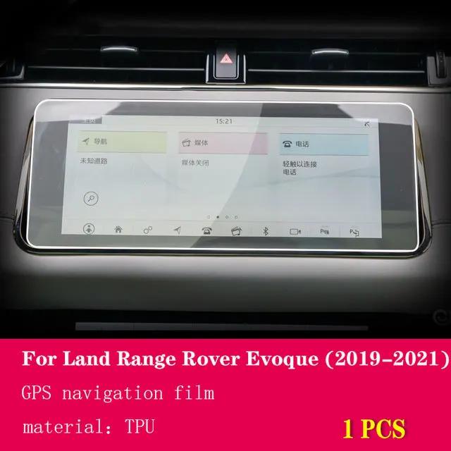For Land Range Rover Evoque - Car GPS Navigation Protective Film LCD Screen Tempered Glass Screen Protector Anti-scratc