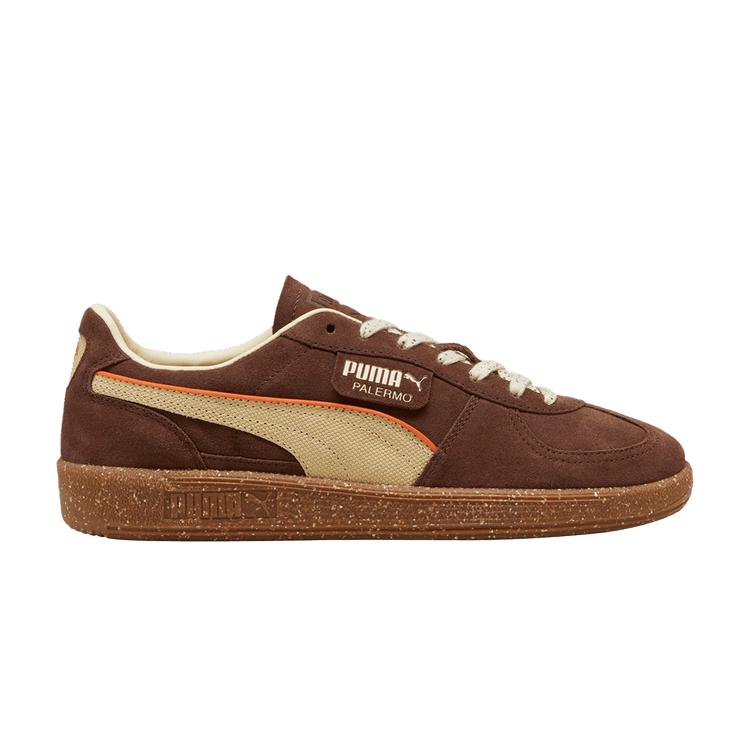 

Кроссовки унисекс Puma Palermo Cannoli коричневые эспрессо-коричневые сливочно-ванильные 398382-02 41
