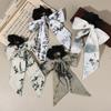 Hair Tie Ancient Style Hair Rope Ribbon Ancient Hair Band Elegant Ink Painting Hair Rope  Headband