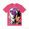 Latest Dragon Ball Villain Peripheral Anime Printed T-shirt Men's and Women's T-shirt Men's Top Sports T-shirt Men's T-