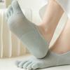 1 par dame lavt kutt tåsokker sklisikre pustende svetteabsorberende grunne munn bomullssokker sommer elastiske ensfargede usynlige sokker