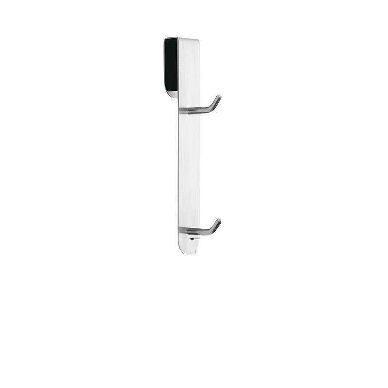 Punch-free Over Glass Door Towel Rack Rust-proof Bathrobe Hanger Shower Door Back Hook  Kitchen