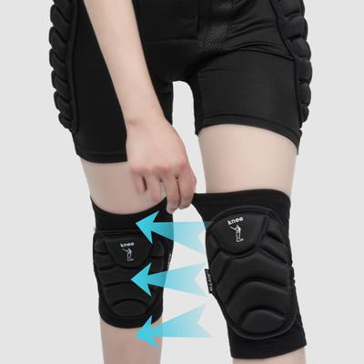 Sport Kniebeschermers Beschermende uitrusting Gewatteerd Schokbestendige kniebeschermer Flexibel Ademend Elastisch Skiën Schaatsen Snowboarden Skateboarden
