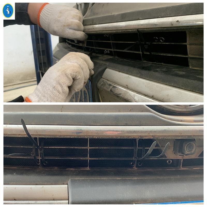 Auto Front Grille ert Net Anti-ect Screening Net Protective Head Mesh Cover Kit Accessories For Peugeot 2008  -