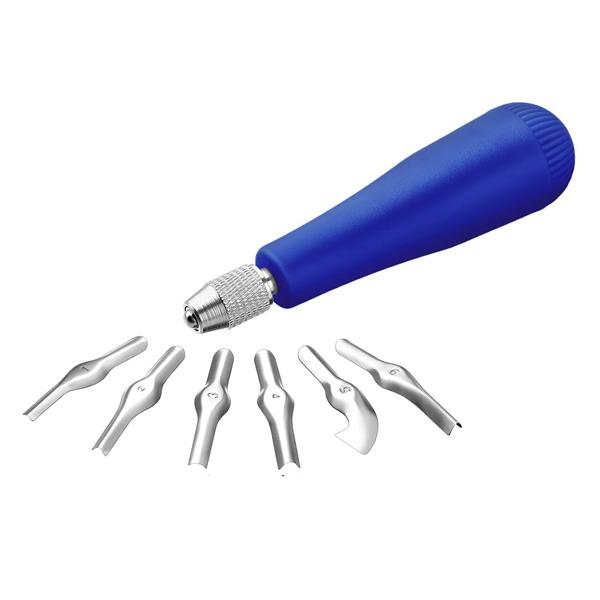 Craft Linoleum Cutter Kit Carving Tools Assortment Linocut Tools Block Cutters for Block Printing,Rubber Stamp Engraving