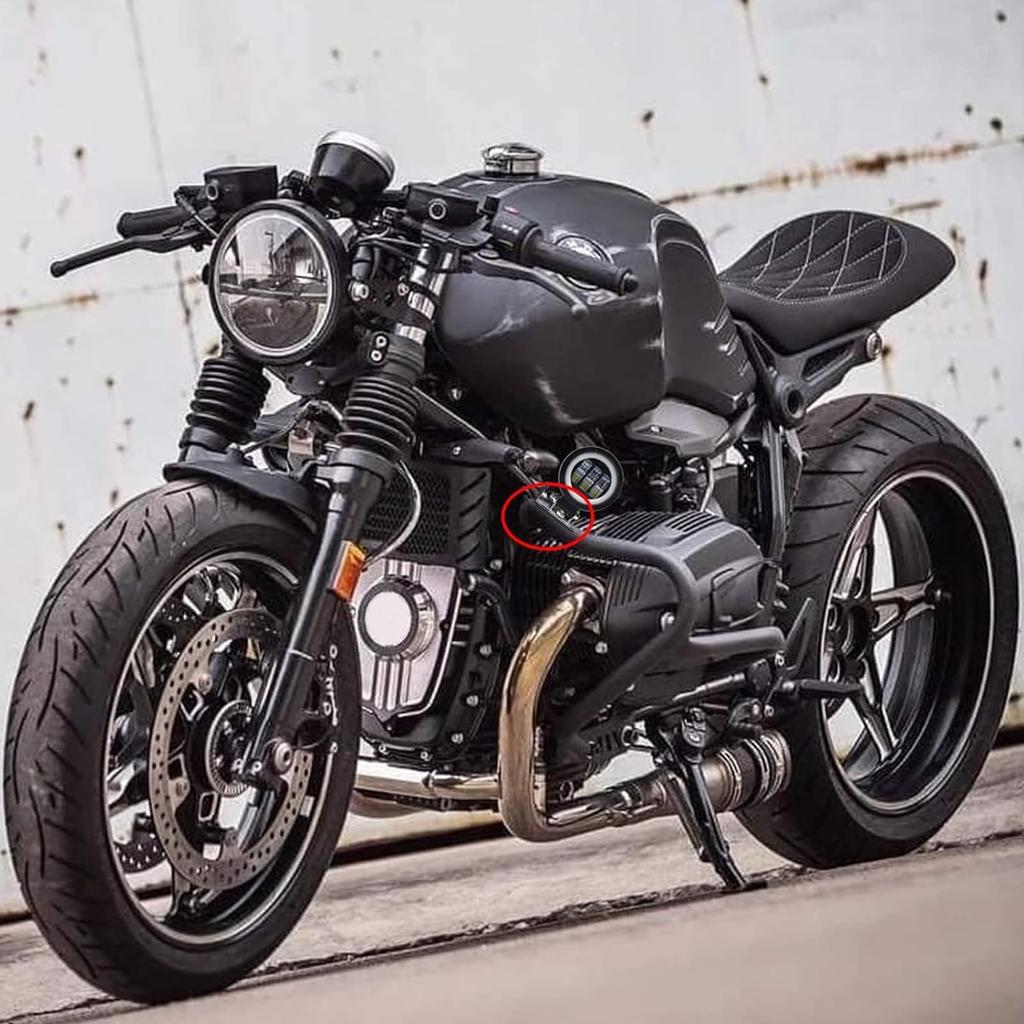 Biqing 2 PCS Bike Stay, 7 Characters, Bike Stay, Clamp Work Light, Mounted, Suitable for Motorcycles, Bicycles