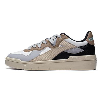 Li Ning We Wo Lite Rahat Nefes Alabilir Kaymaz Aşınmaya Dayanıklı Düşük Bilekli Kaykay Ayakkabıları Erkek Sneaker Gri Kahverengi AGCT115-2