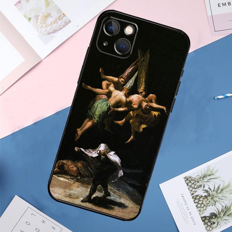 Spain Francisco Goya Art Phone Case For iPhone 11 12 13 14 15 16 Pro Max Mini Plus X XS Max XR Back Cover