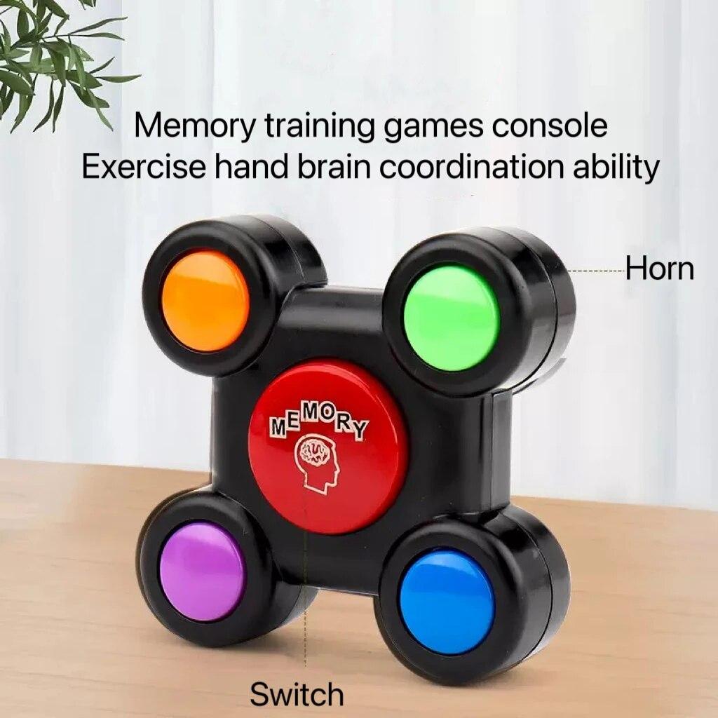 1 Stück Gedächtnistraining Spielmaschine Entwicklung Brainstorming Kreatives Spielzeug Interaktive Knopfdruckspielzeuge Ausverkauf